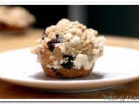 Gluten Free Friday: Blueberry Muffins with Crumble Topping