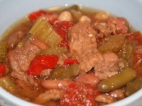 Thoughtless Thursday: I'm Feeling Pitiful Beef Vegetable Soup
