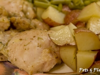Mix It Up Monay: Crispy Rosemary Chicken and Potatoes